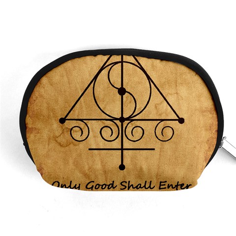 Only Good Shall Enter This House Accessory Pouch (Medium) from ArtsNow.com Front