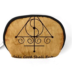 Only Good Shall Enter This House Accessory Pouch (Medium) from ArtsNow.com Back