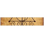 Only Good Shall Enter This House Large Flano Scarf 