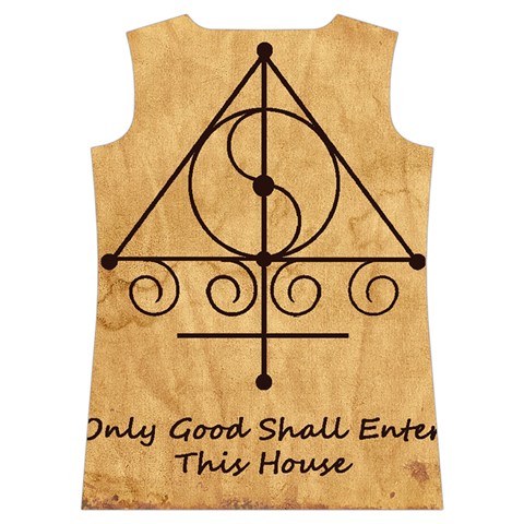 Only Good Shall Enter This House Women s Basketball Tank Top from ArtsNow.com Back