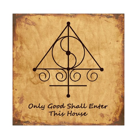Only Good Shall Enter This House Duvet Cover Double Side (Full/ Double Size) from ArtsNow.com Front