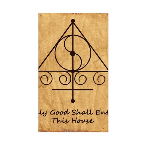 Only Good Shall Enter This House Duvet Cover Double Side (Single Size) from ArtsNow.com Front