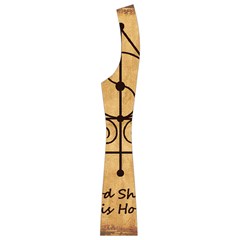 Only Good Shall Enter This House Boyleg Halter Swimsuit  from ArtsNow.com Side Right