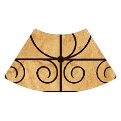 Only Good Shall Enter This House Skater Dress Swimsuit from ArtsNow.com Skirt Back