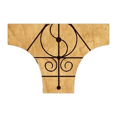 Only Good Shall Enter This House Halter Dress Swimsuit  from ArtsNow.com Bottom Front