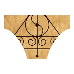 Only Good Shall Enter This House Halter Dress Swimsuit  from ArtsNow.com Bottom Back