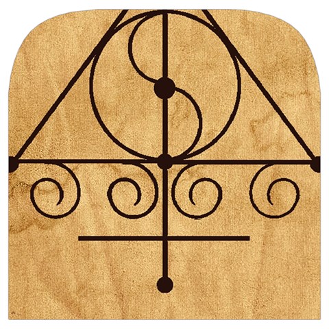 Only Good Shall Enter This House Toiletries Pouch from ArtsNow.com Cover