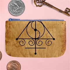 Only Good Shall Enter This House Large Coin Purse from ArtsNow.com Front