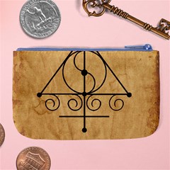 Only Good Shall Enter This House Large Coin Purse from ArtsNow.com Back