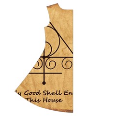 Only Good Shall Enter This House Short Sleeve V Back Left