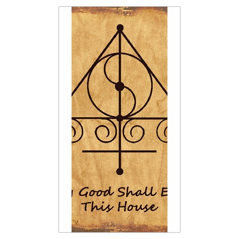 Only Good Shall Enter This House Pleated Mini Skirt from ArtsNow.com Skirt Front