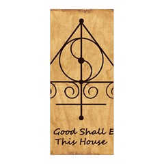Only Good Shall Enter This House Pleated Skirt from ArtsNow.com Front Pleats