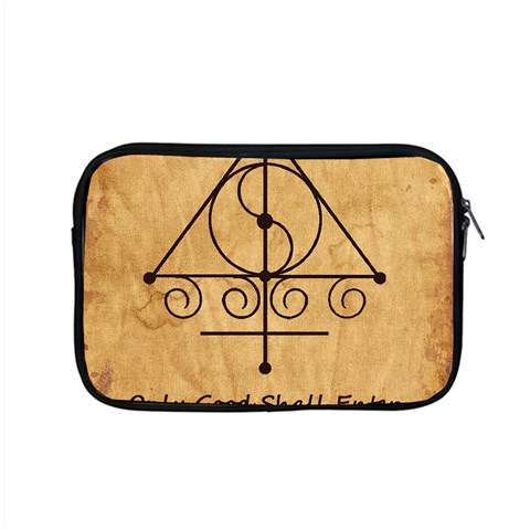 Only Good Shall Enter This House Apple MacBook Pro 15  Zipper Case from ArtsNow.com Front