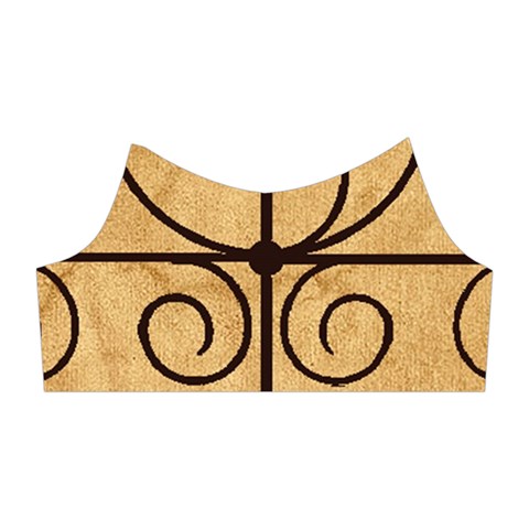 Only Good Shall Enter This House Shoulder Cutout Velvet One Piece from ArtsNow.com Right Sleeve