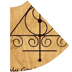 Only Good Shall Enter This House Cap Sleeve Wrap Front Dress from ArtsNow.com Back Dress Right