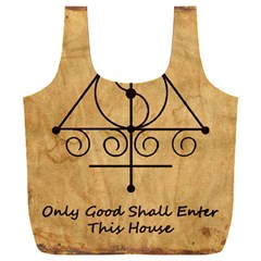 Only Good Shall Enter This House Full Print Recycle Bag (XXXL) from ArtsNow.com Front