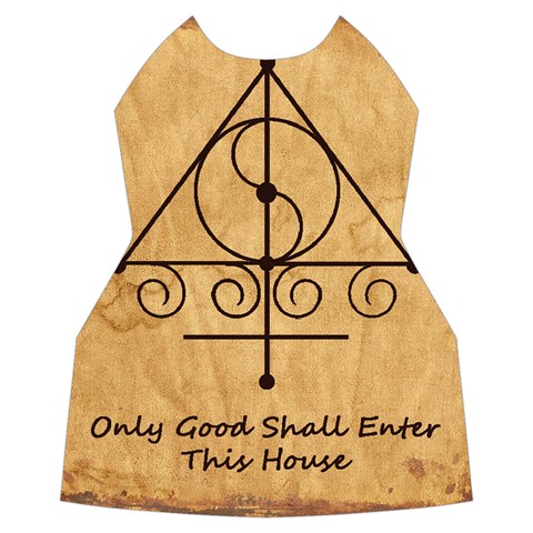 Only Good Shall Enter This House Women s Long Sleeve Raglan Tee from ArtsNow.com Front