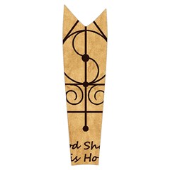 Only Good Shall Enter This House Women s Long Sleeve Raglan Tee from ArtsNow.com Left Sleeve Side