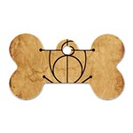 Sacred Symbol: Creativity Dog Tag Bone (One Side)
