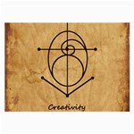 Sacred Symbol: Creativity Large Glasses Cloth