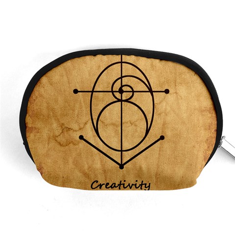 Sacred Symbol: Creativity Accessory Pouch (Medium) from ArtsNow.com Front