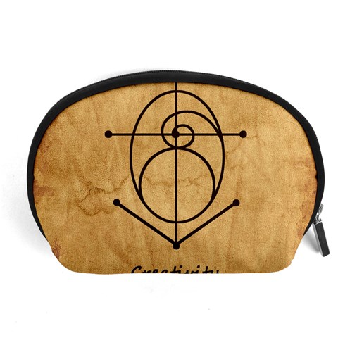 Sacred Symbol: Creativity Accessory Pouch (Large) from ArtsNow.com Front