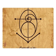 Sacred Symbol: Creativity Double Sided Flano Blanket (Large)  from ArtsNow.com Blanket Back