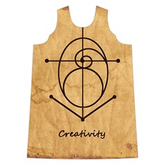 Sacred Symbol: Creativity Shoulder Cutout Velvet One Piece from ArtsNow.com Front