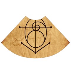 Sacred Symbol: Creativity Cap Sleeve Wrap Front Dress from ArtsNow.com Front Dress