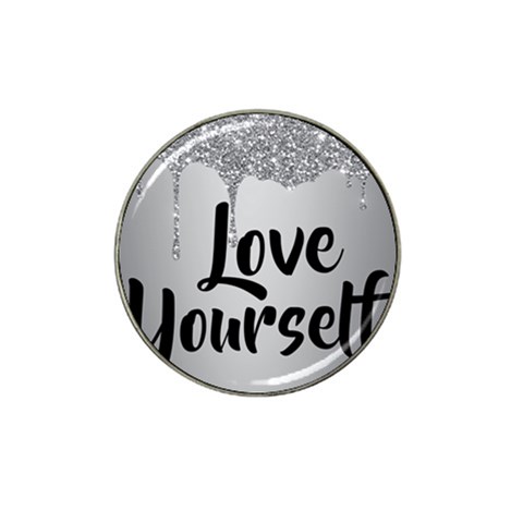 Love Yourself Hat Clip Ball Marker (4 pack) from ArtsNow.com Front