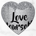 Love Yourself Jigsaw Puzzle (Heart)