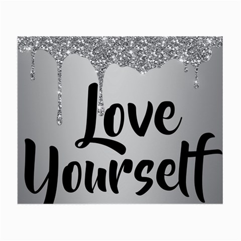 Love Yourself Small Glasses Cloth from ArtsNow.com Front
