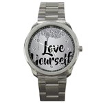 Love Yourself Sport Metal Watch