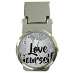 Love Yourself Money Clip Watches