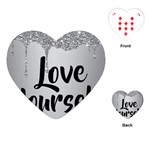 Love Yourself Playing Cards Single Design (Heart)
