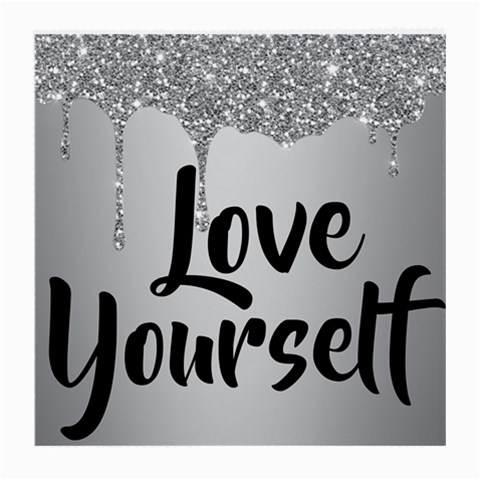 Love Yourself Medium Glasses Cloth (2 Sides) from ArtsNow.com Back
