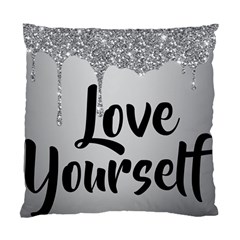 Love Yourself Standard Cushion Case (Two Sides) from ArtsNow.com Back