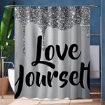 Love Yourself Shower Curtain 60  x 72  (Medium) 