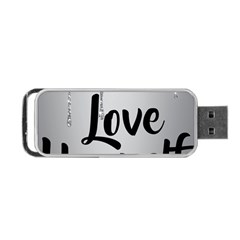 Love Yourself Portable USB Flash (Two Sides) from ArtsNow.com Back