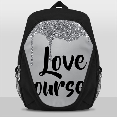 Love Yourself Backpack Bag from ArtsNow.com Front