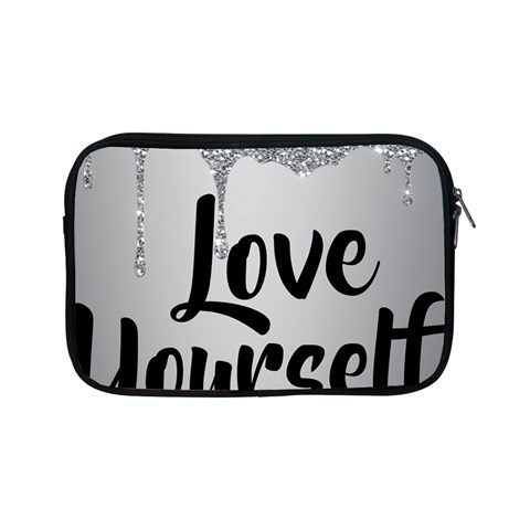 Love Yourself Apple iPad Mini Zipper Cases from ArtsNow.com Front