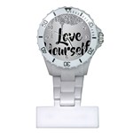 Love Yourself Plastic Nurses Watch