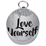 Love Yourself Silver Compasses