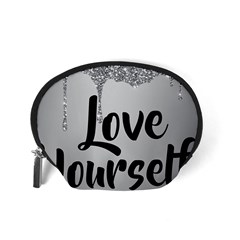 Love Yourself Accessory Pouch (Small) from ArtsNow.com Back