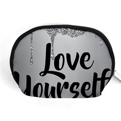 Love Yourself Accessory Pouch (Medium) from ArtsNow.com Front