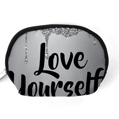 Love Yourself Accessory Pouch (Medium) from ArtsNow.com Back