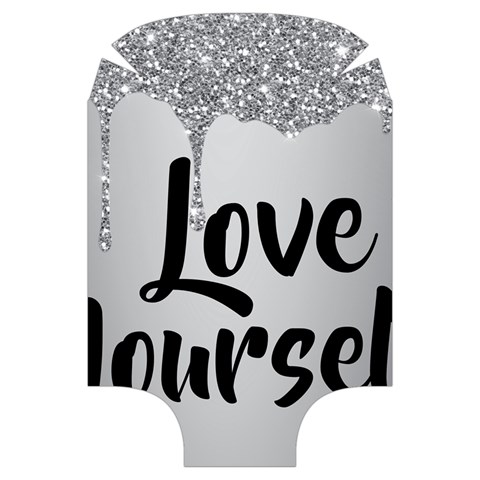 Love Yourself Luggage Cover (Large) from ArtsNow.com Back