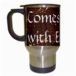All of Life Comes to Me with Ease, Joy and Glory Travel Mugs (White)