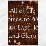 All of Life Comes to Me with Ease, Joy and Glory Canvas 24  x 36 