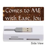 All of Life Comes to Me with Ease, Joy and Glory Memory Card Reader (Stick)